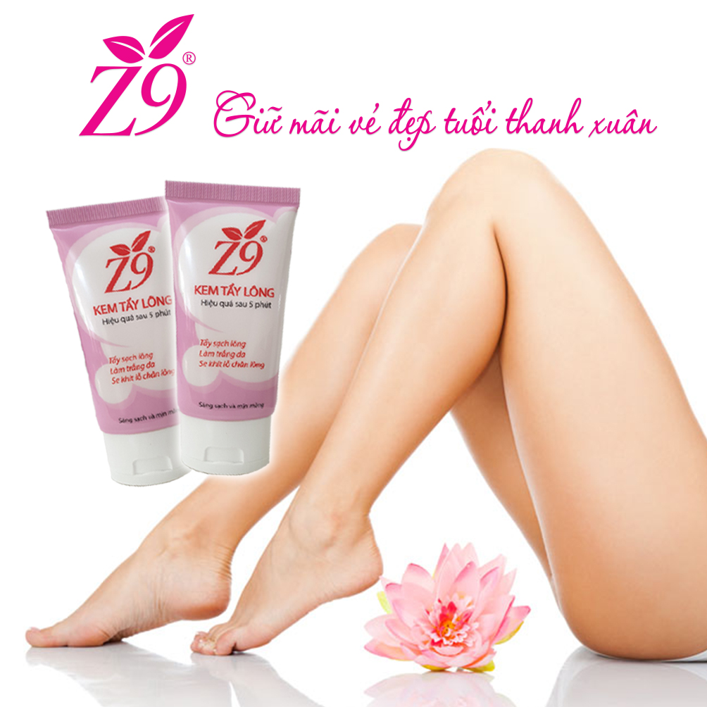 Kem tẩy lông Z9 (60ml) Z25