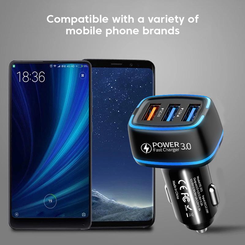 Bộ sạc xe hơi OLAF USB PD Sạc nhanh Điện thoại Sạc nhanh