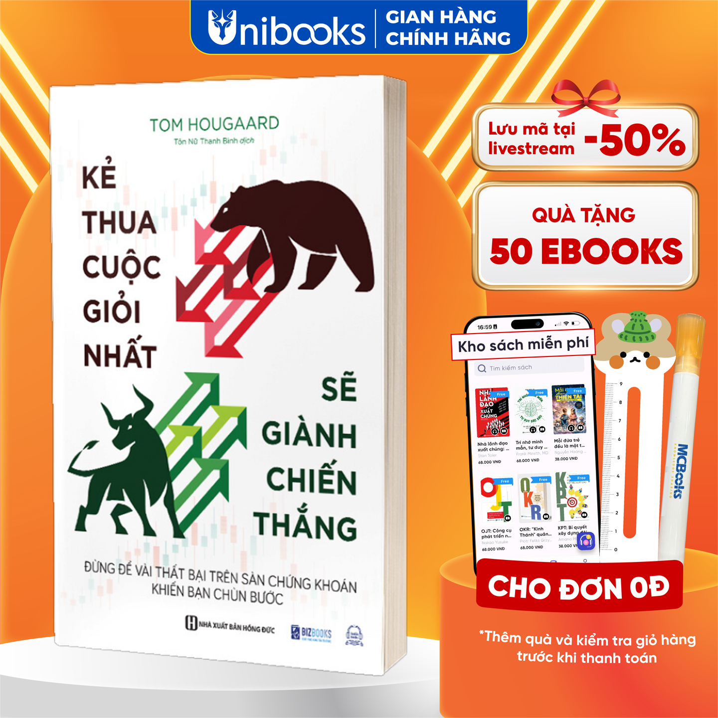 Sách - Kẻ Thua Cuộc Giỏi Nhất Sẽ Giành Chiến Thắng - Đừng Để Vài Thất Bại Trên Sàn Chứng Khoán Khiến Bạn Chùn Bước