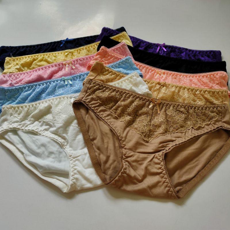 Quần lót cotton thun đùi xk