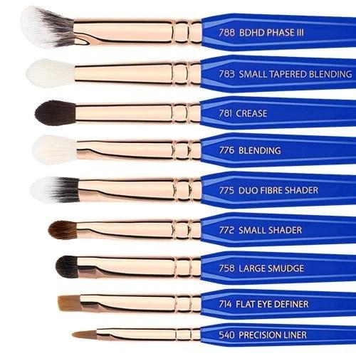 Bộ Cọ Trang Điểm Bdellium GOLDEN TRIANGLE PHASE III COMPLETE 15PC. BRUSH SET WITH POUCH