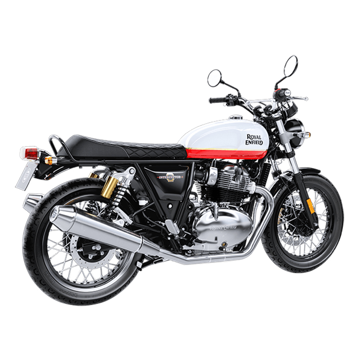 Xe Moto Royal Enfield Interceptor - Trắng