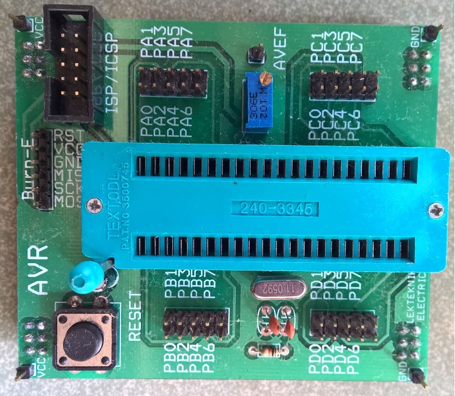 Bộ PCB kit thực hành 8051, AVR và PIC