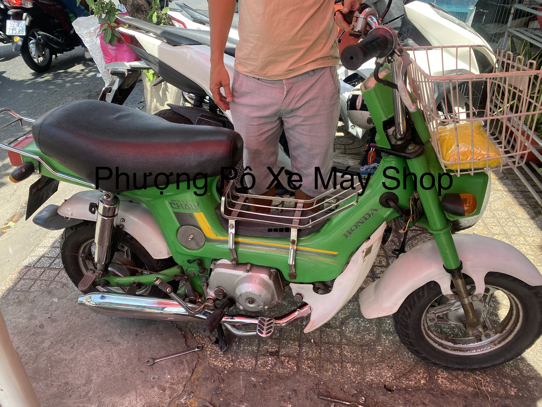 Pô Chaly đặc biệt dành cho xe máy Chaly