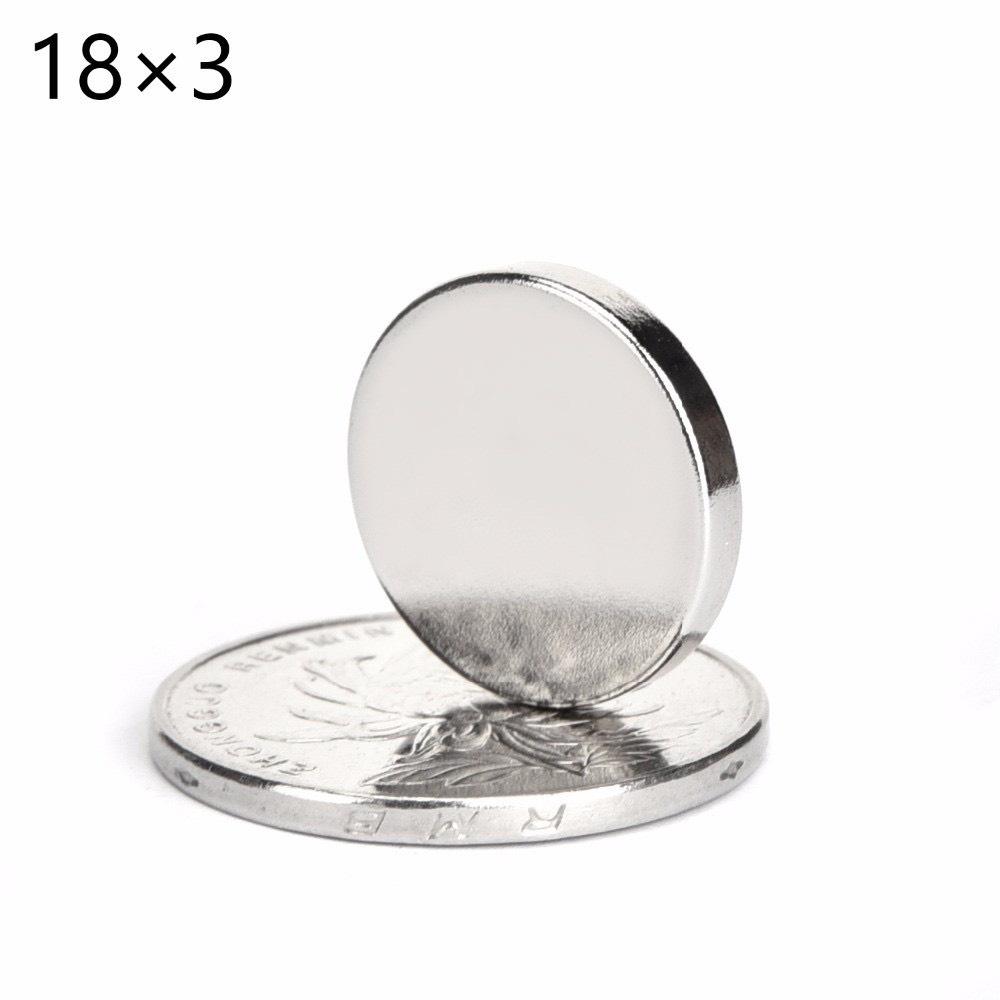 Nam châm viên D18x3mm siêu mạnh