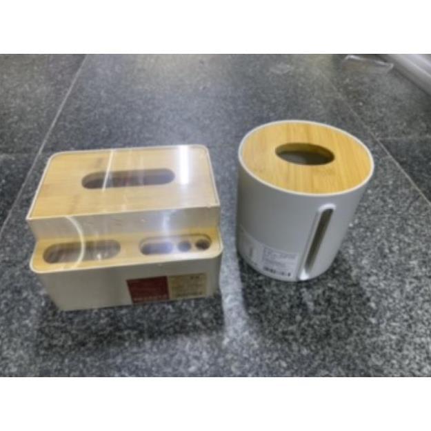 Hộp đựng dấy tròn chữ nhật đa năng mặt gỗ hàng cao cấp 100% nhập khẩu