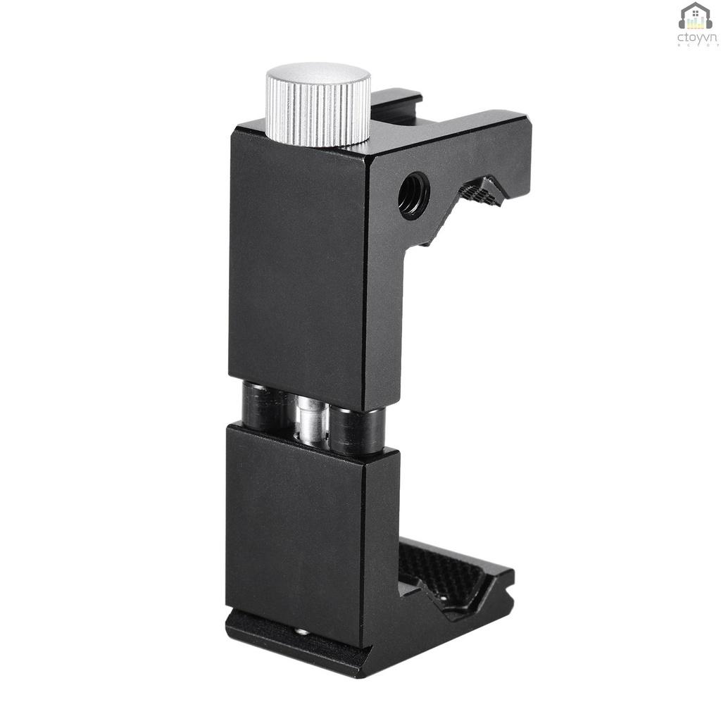 Kẹp gắn điện thoại với lỗ vít 1/4 inch thông dụng cho giá đỡ ba chân
