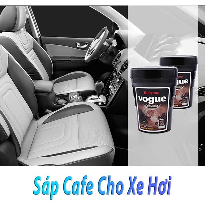 Sáp thơm khử mùi cafe mocha Vogue bullsone trên ô tô ( Giá 1 cốc sáp )