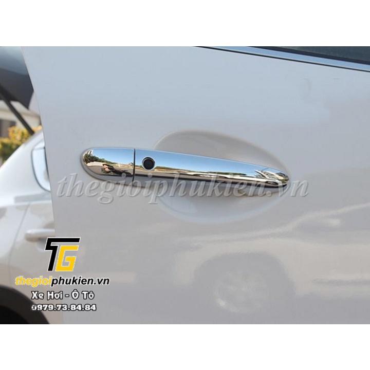Bộ ốp tay nắm, hõm cửa xe Mazda CX3, CX3 mạ Crom