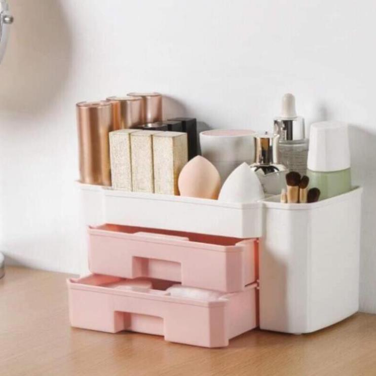 Kệ đựng mỹ phẩm 2 ngăn kéo