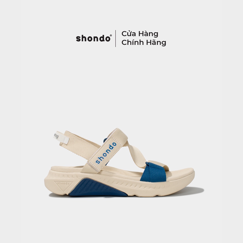 Giày SHONDO Sandals F7 racing be phối xanh dương F7R2530