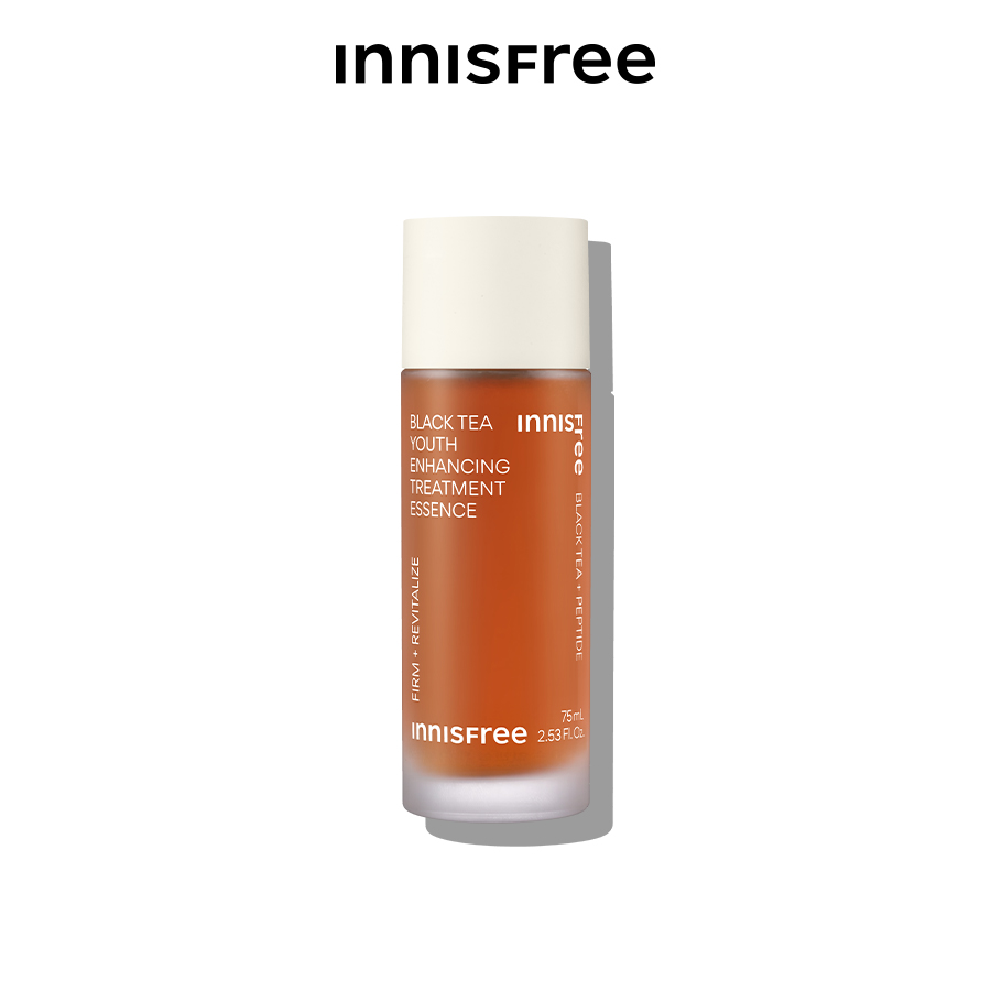 Nước dưỡng ngăn ngừa lão hóa từ trà đen innisfree Black tea Youth Enhancing Treatment Essence 75 mL (New 2023)