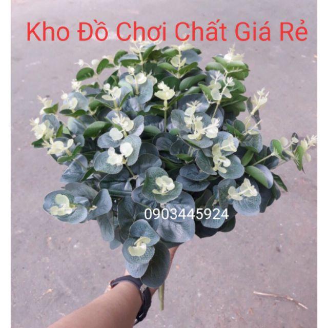 Cành Lá Táo Điểm Cao 50cm 16 Nhánh- Lá cây giả