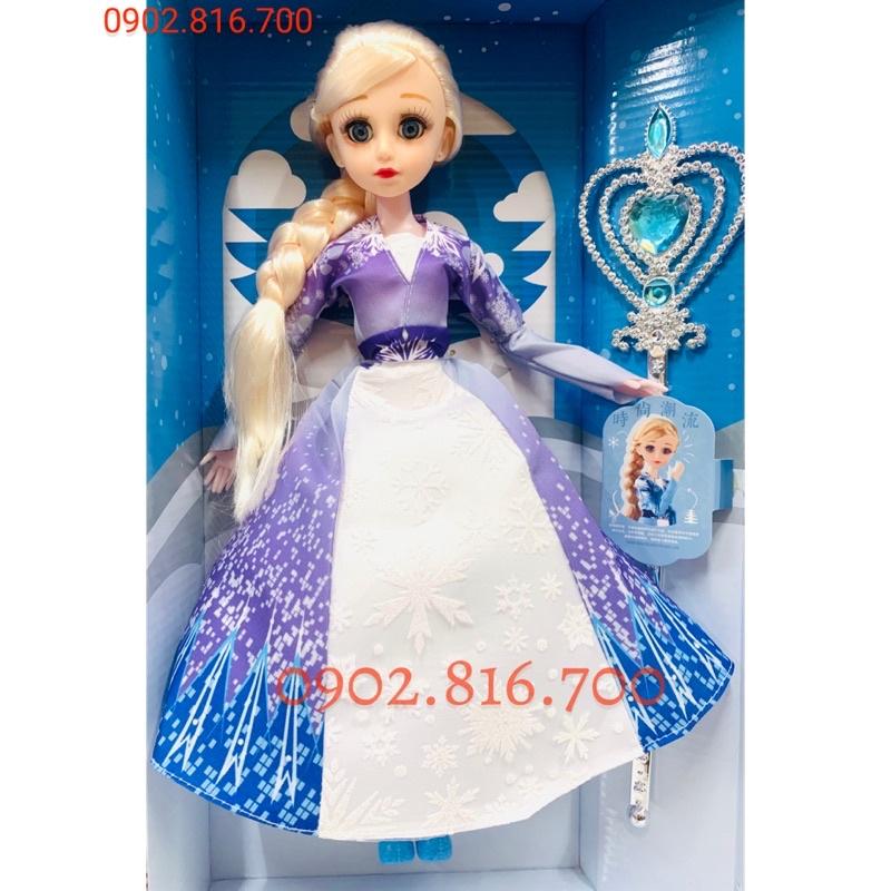 Búp bê Elsa xinh đẹp có khớp cao 35cm 3873 A