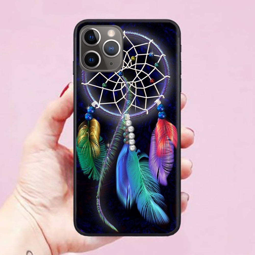 Ốp lưng dành cho điện thoại iPhone 12 Pro Max Hình Vòng May Mắn