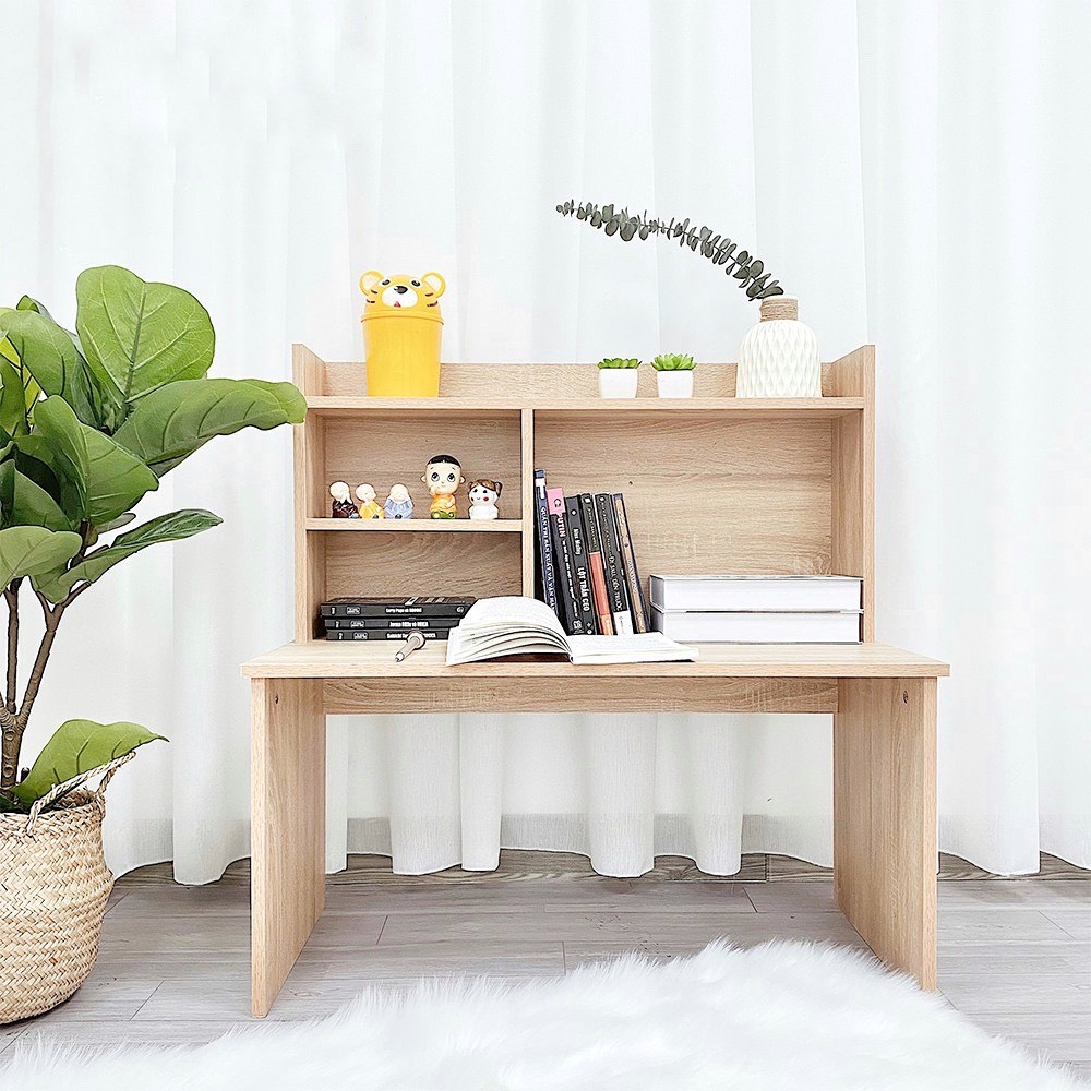 Bàn học bàn làm việc ngồi bệt gỗ MDF nhập khẩu chống ẩm cao cấp phong cách tối giản hiện đại