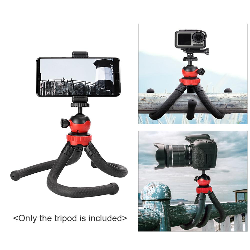 Giá đỡ chân máy bạch tuộc linh hoạt với vít 1/4 inch 360 ° Khả năng chịu tải 2kg