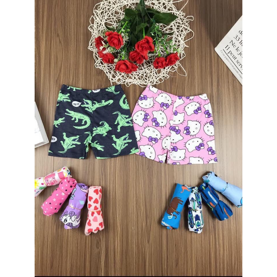 Quần đùi cotton cho bé, quần cộc mùa hè cho bé - giao mẫu ngẫu nhiên