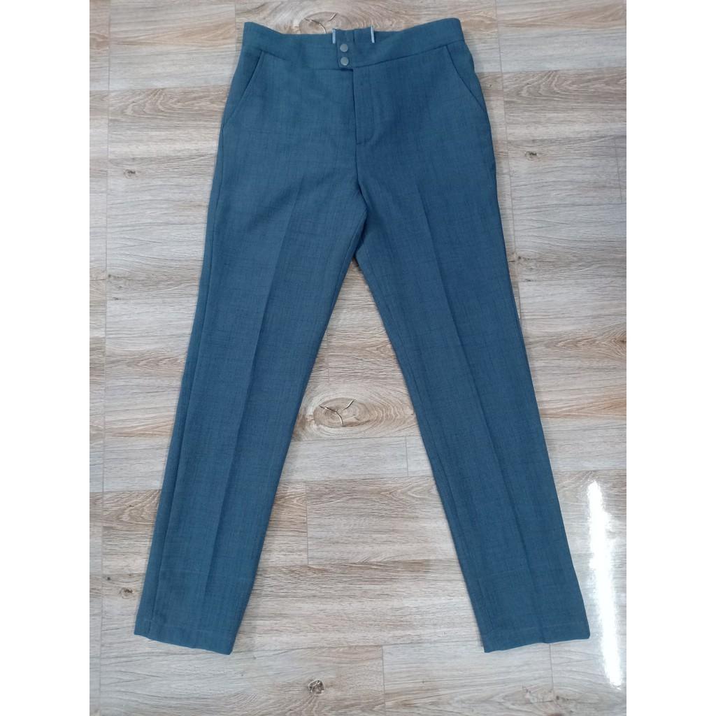 Quần tây nữ xước cao cấp - Navy