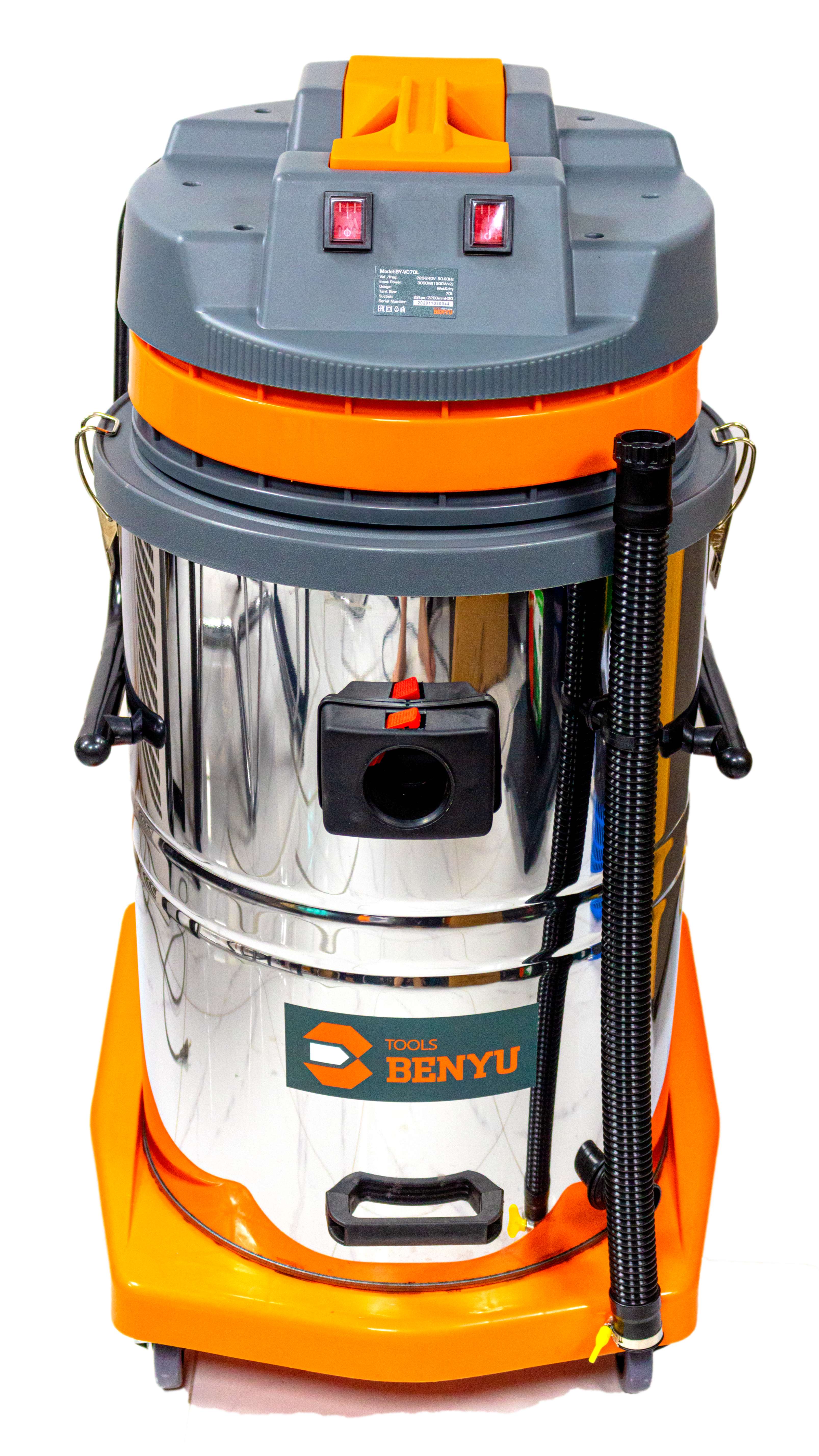 Máy Hút Bụi Công Nghiệp Hút Khô Và Ướt BENYU BY-VC70L - Hàng Chính Hãng