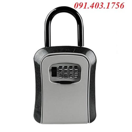 Hộp đựng chìa khóa lockbox có móc treo cố định