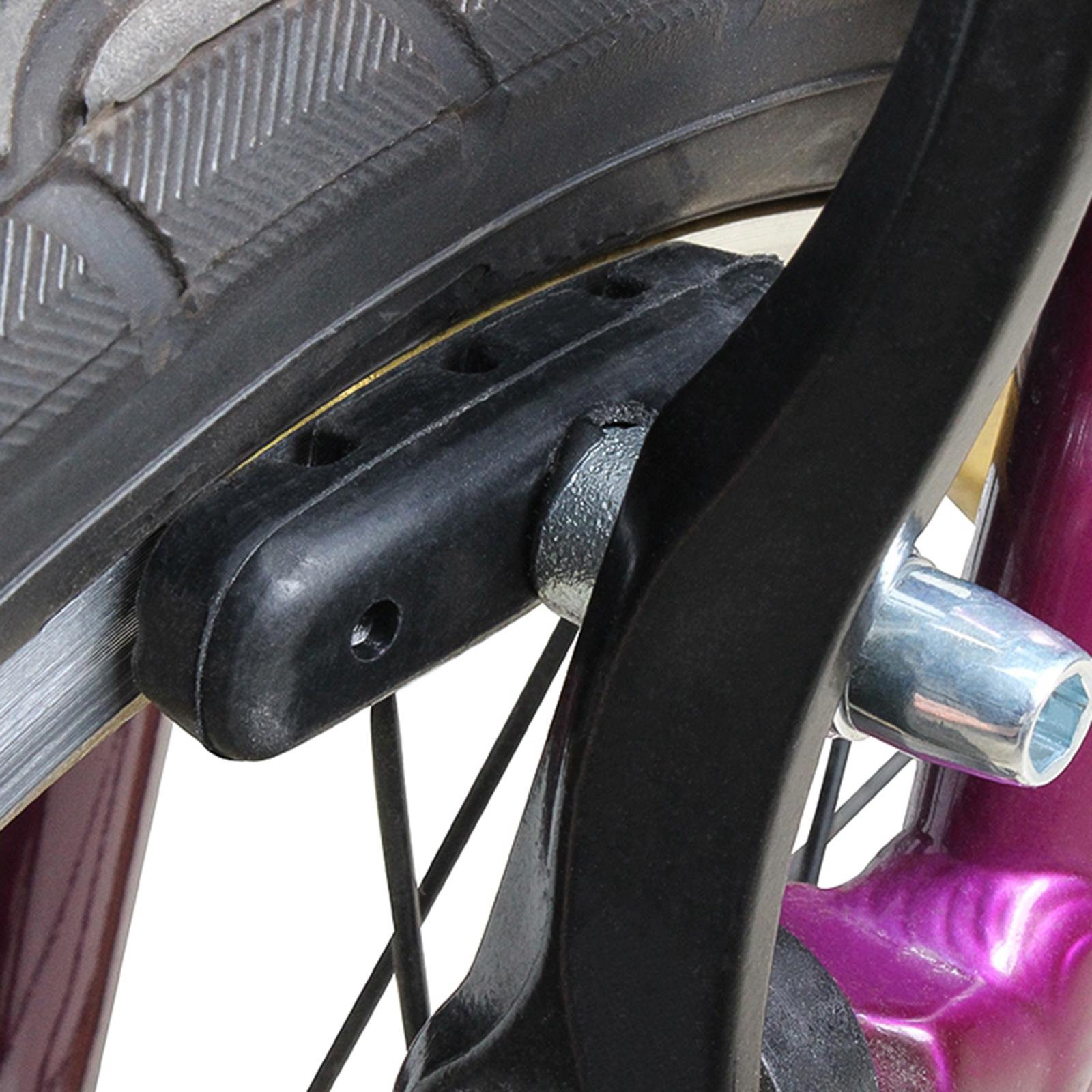 Bike V Brake Pad Replacement V-Brake Blocks Brakes Caliper Rubber Shoes Pads