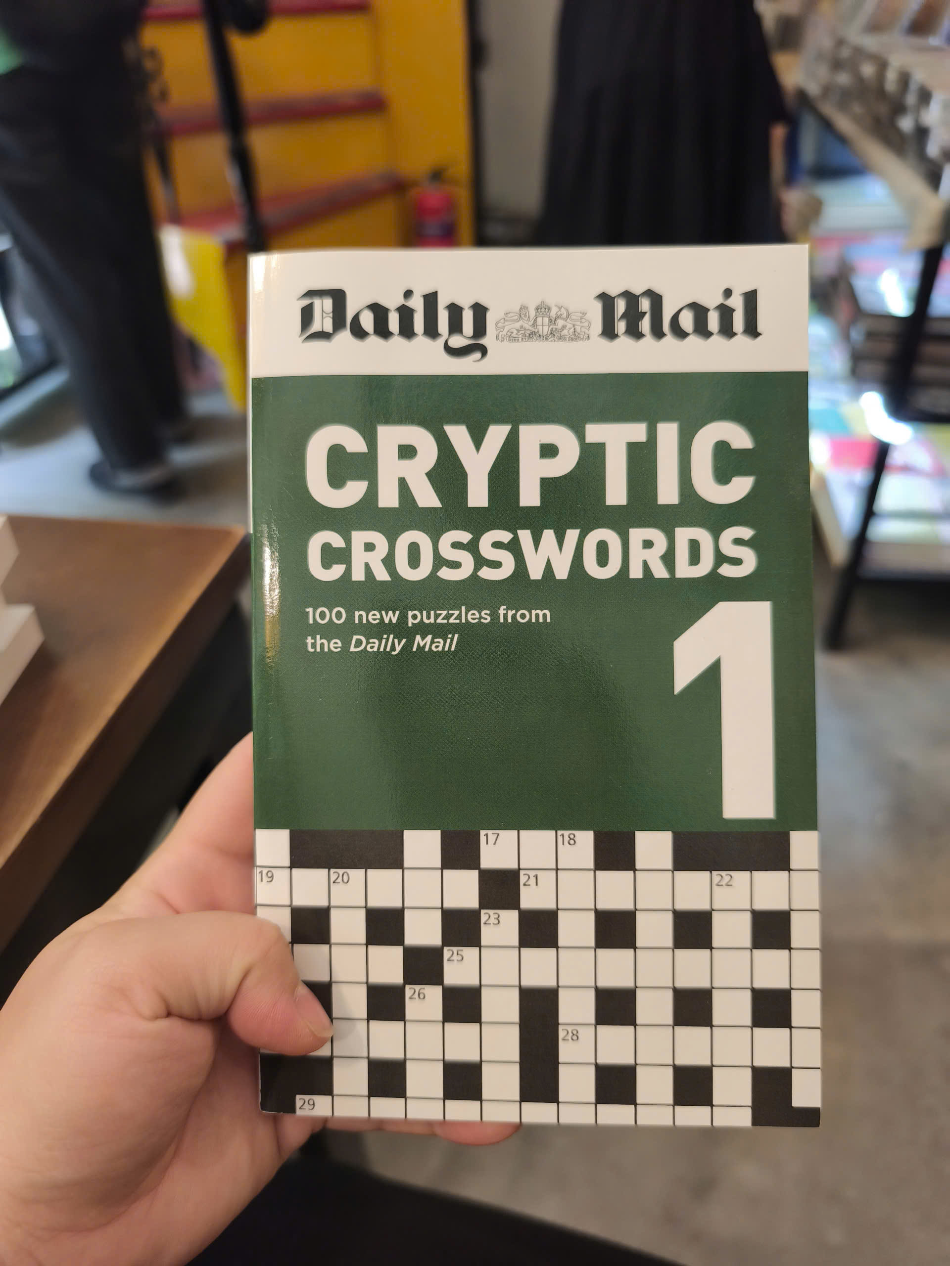 Sách - Cryptic Crosswords 1 | Games / Ngoại văn Nhập khẩu UK / Trò chơi ô chữ giải trí