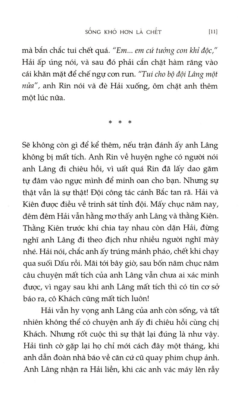 Sống Khó Hơn Là Chết