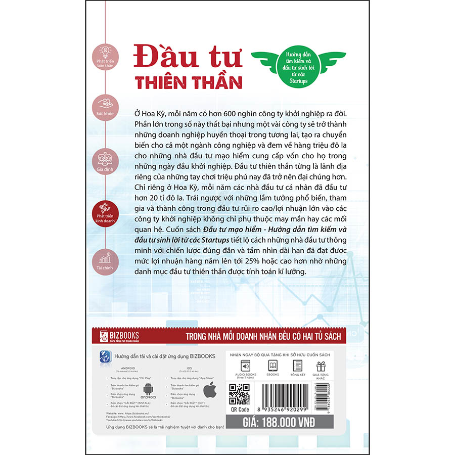 Đầu Tư Thiên Thần - Hướng Dẫn Tìm Kiếm Và Đầu Tư Sinh Lời Từ Các Starups