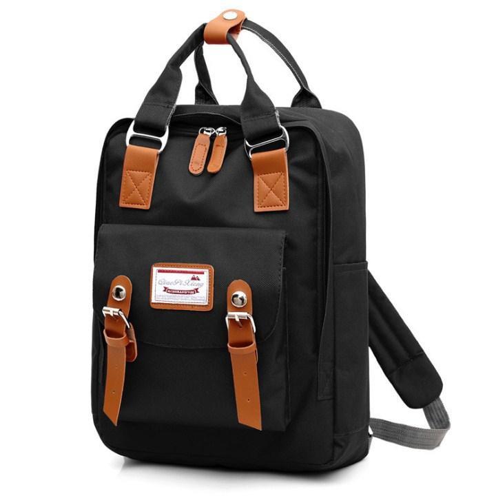 Balo unisex nam nữ 2 khóa thời trang đi học đi chơi chống thấm nước STYLE HÀN QUỐC BL4