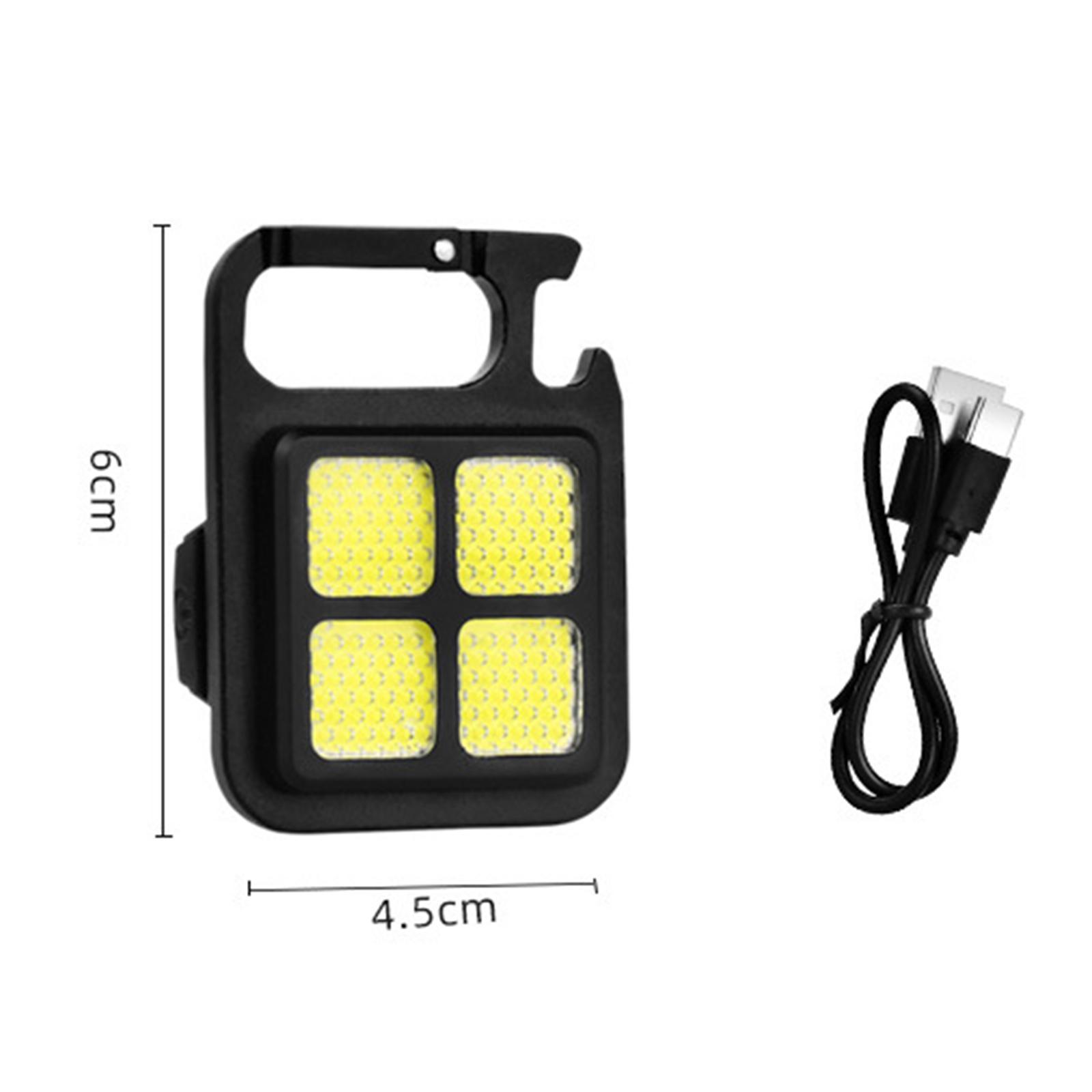 COB Flashlight Portable High Lumens Bright Light for Fishing Hiking Climbing
