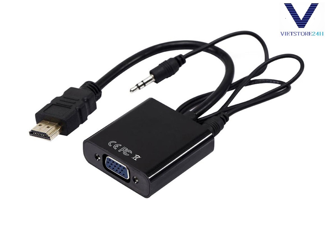 CÁP HDMI -&gt; VGA L + AUDIO 0.2M