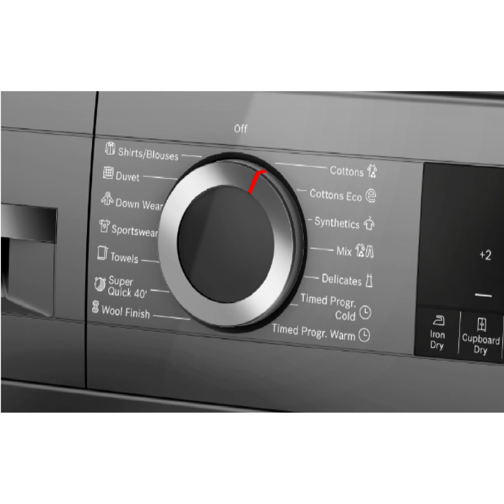 WQG25303SG - Máy sấy bơm nhiệt Bosch 10 KG WQG25303SG - HÀNG CHÍNH HÃNG - GIAO HCM