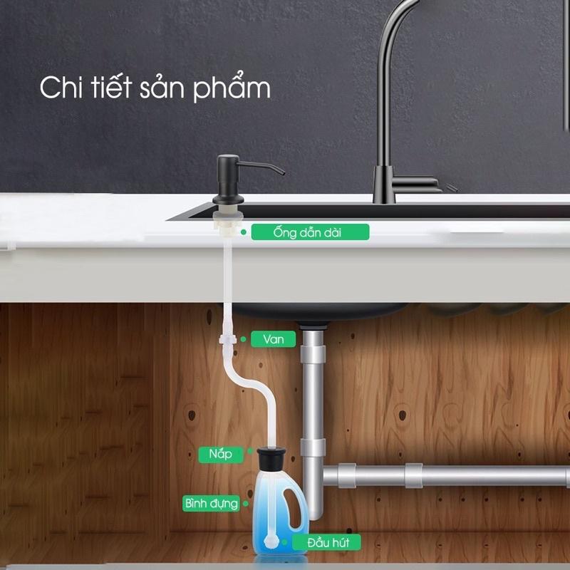 Dụng cụ hút nhả dầu rửa bát, xà phòng, Bơm hút dầu rửa bát tiện dụng