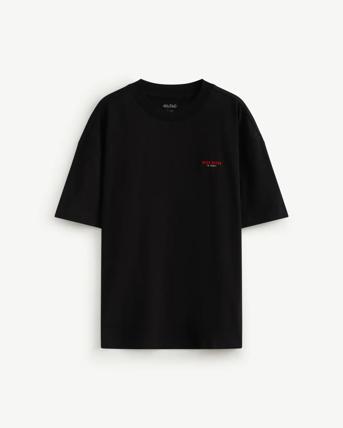 Áo thun tay ngắn nam hình in . Form Boxy - ROUTINE 10S25TSS032