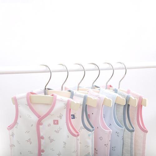 Miomio - Áo gile cotton 2 lớp cho BT+BG 1-6m