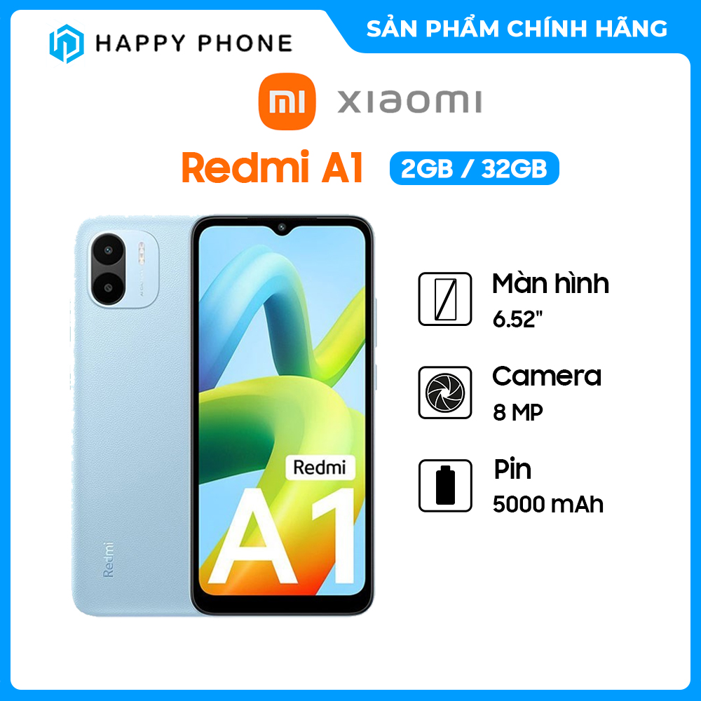 Điện thoại Xiaomi Redmi A1 (2GB/32GB) - Hàng chính hãng