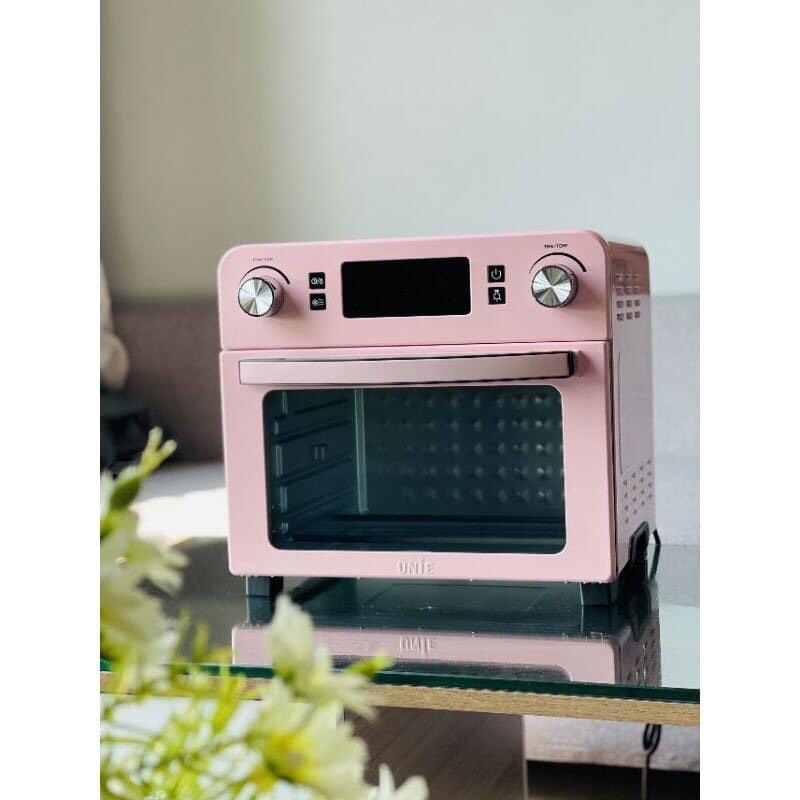 Lò nướng, nồi chiên không dầu đa năng Unie - Q36 (Pink). Hàng chính hãng