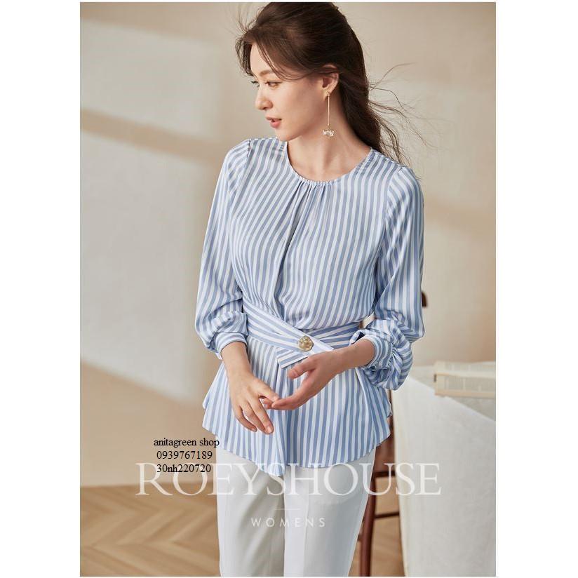 nh220720-ÁO SƠ MI SỌC THẮT EO