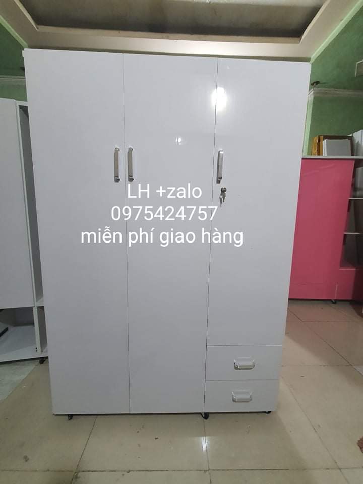 Tủ nhựa đài loan 3 cánh freeship