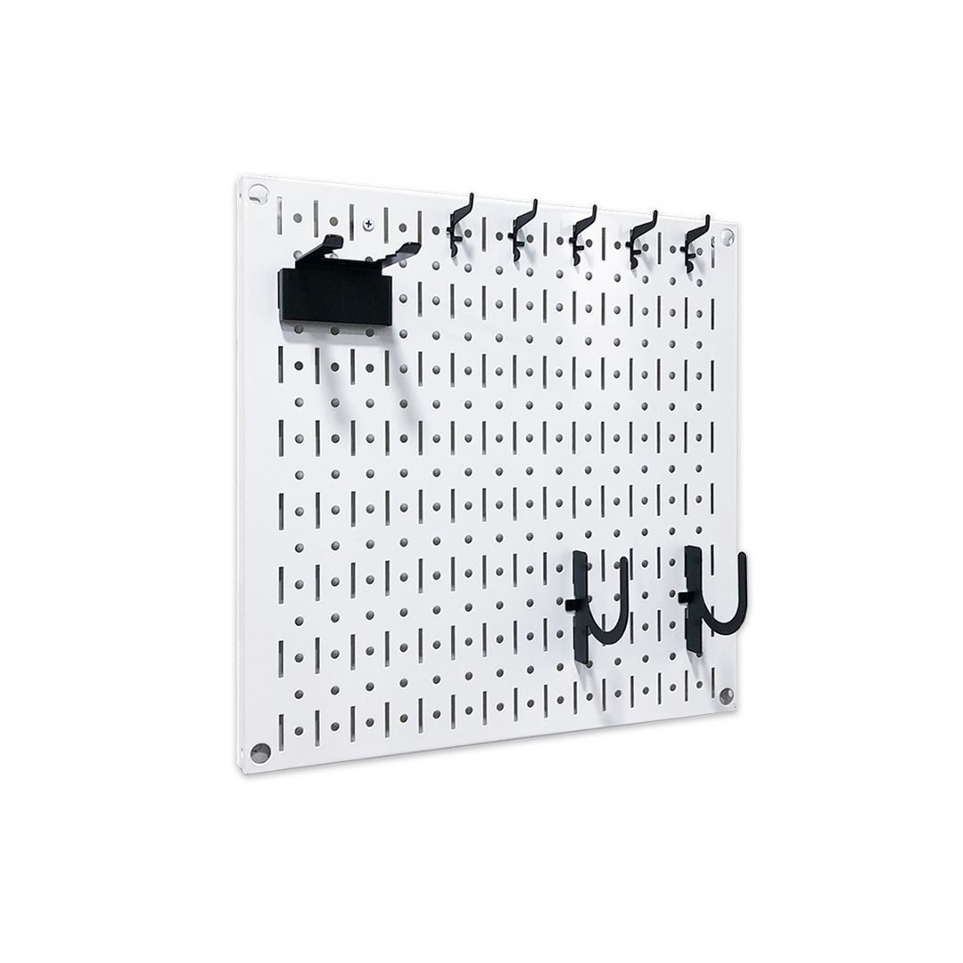 Bảng treo dụng cụ SMLIFE Pegboard cơ khí SQ – Trắng