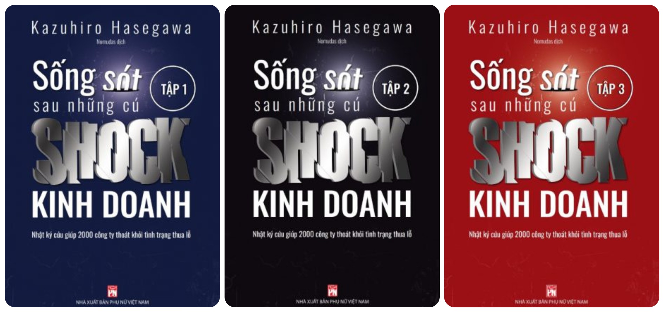 Combo 3 Cuốn Sống Sót Sau Những Cú Shock Kinh Doanh