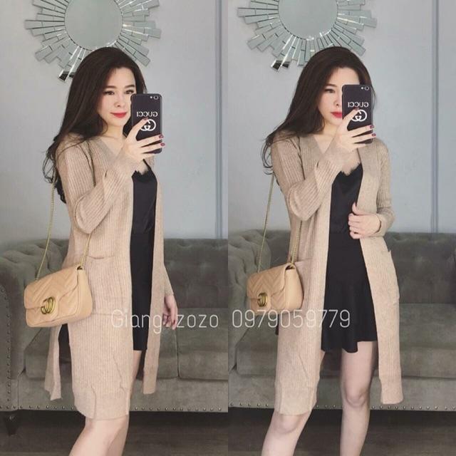 Khoác Cardigan len dáng dài(Quảng Châu)