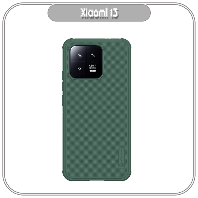 Ốp lưng cho Xiaomi 13 - 13 Pro Super Frosted Shield Pro nhựa PC cứng Nillkin - Hàng Nhập Khẩu