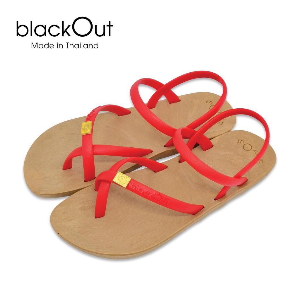 Giày Sandal Thái Lan Nữ Xỏ Ngón Blackout