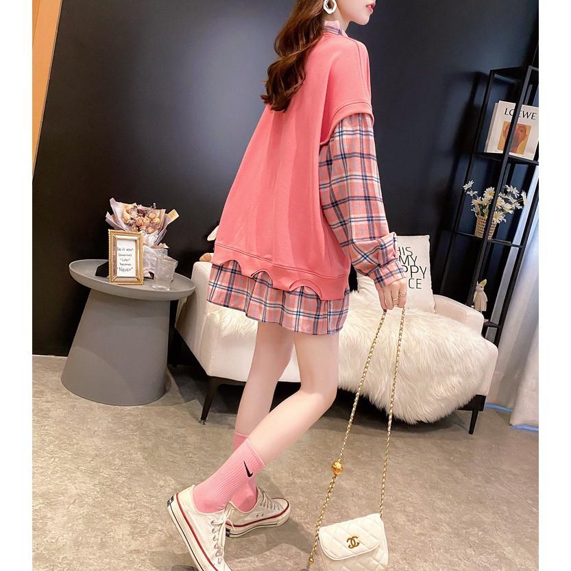 ÁO THU ĐÔNG FORM RỘNG THỜI TRANG ULZZANG HÀN QUỐC HOT TREND 2021 - AG107