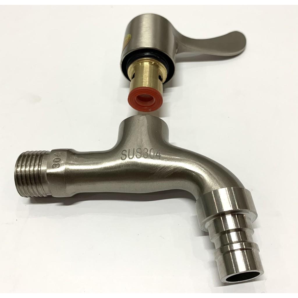 Vòi Hồ , Vòi Rửa Tay, Vòi Máy Giặt Inox Sus 304