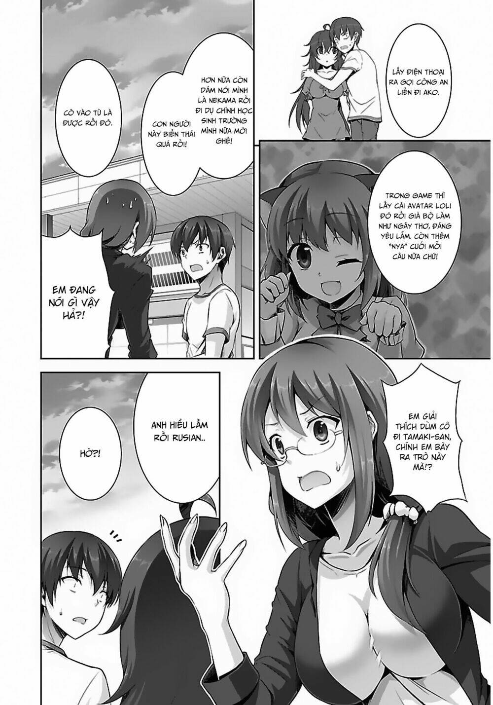 netoge no yome wa onnanoko ja nai to omotta? chapter 8 9