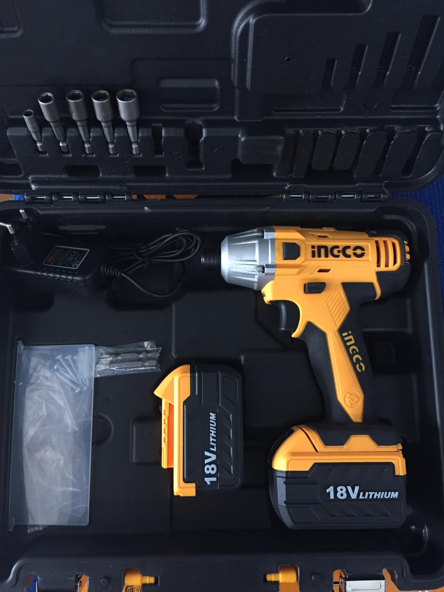 MÁY SIẾT VÍT DÙNG PIN 18V INGCO CIDLI228181 - HÀNG CHÍNH HÃNG