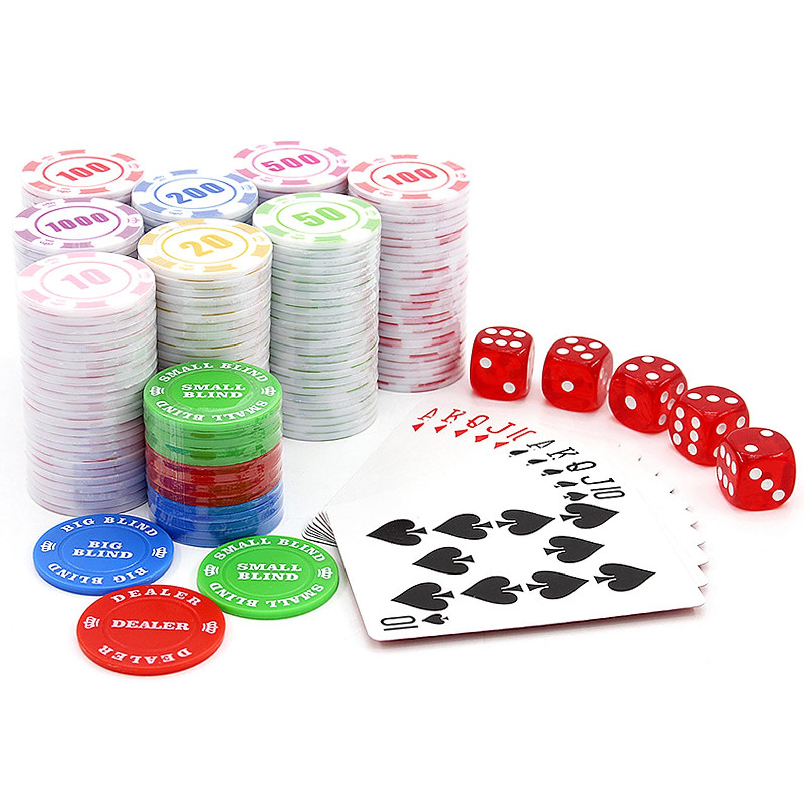 Bộ Bài Chơi Poker Đầy Đủ Dụng Cụ